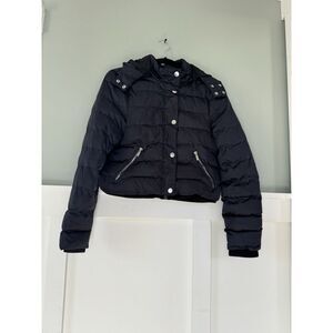 NUX Black Puffer Jacket